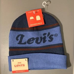 LEVIS 2 WAYS TO WEAR REVERSIBLE SKULLY HAT